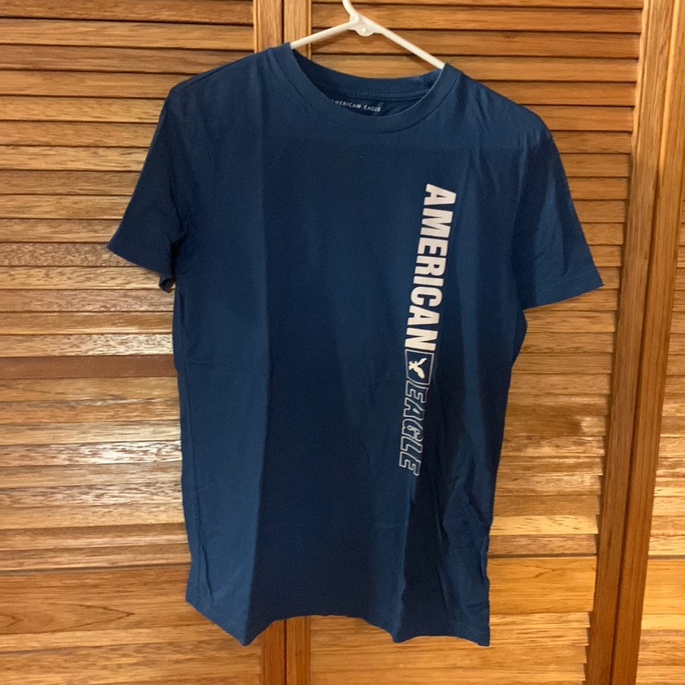 Blue American Eagle T-Shirt (Size S)
